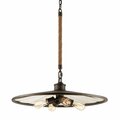 Troy Brooklyn Chandelier F3146-HBZ